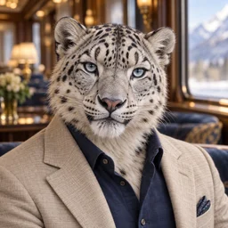 Avatar zwierząt: leopard śniegu