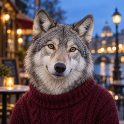 Avatar zwierzęcego: wilk
